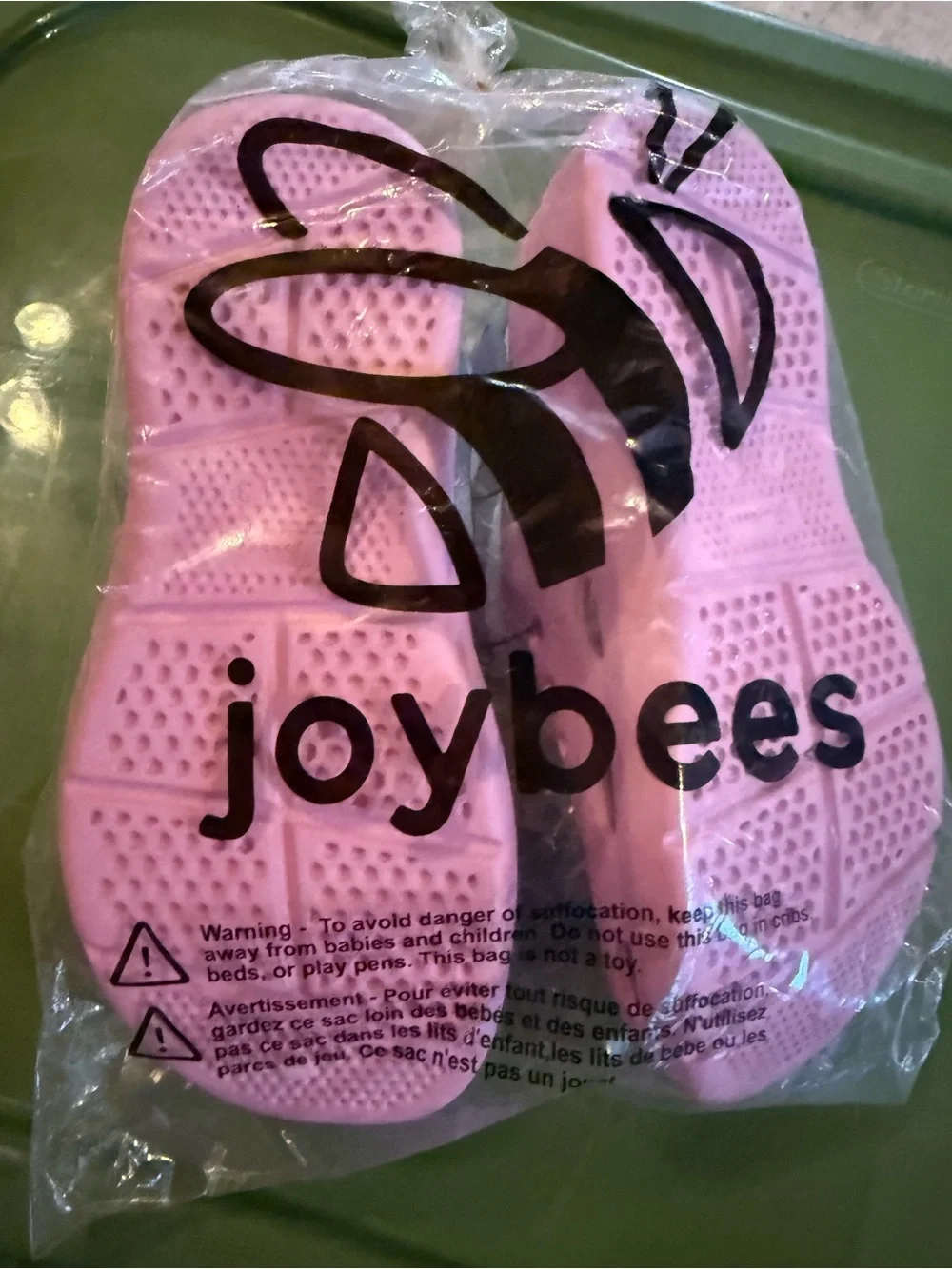 Kids Pinkish/purple Slip-On Water Shoes with Vent Holes